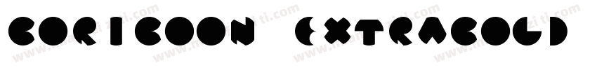 Boriboon Extrabold字体转换